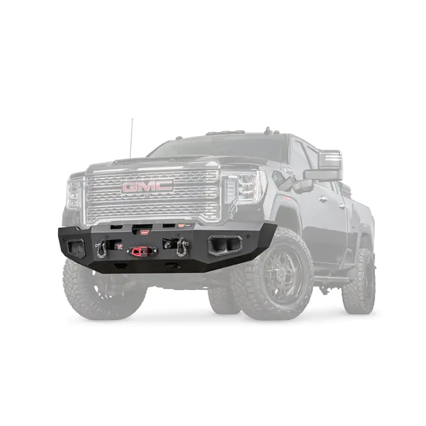 Warn Ascent Front Winch Bumper 20-23 GMC 2500HD/3500