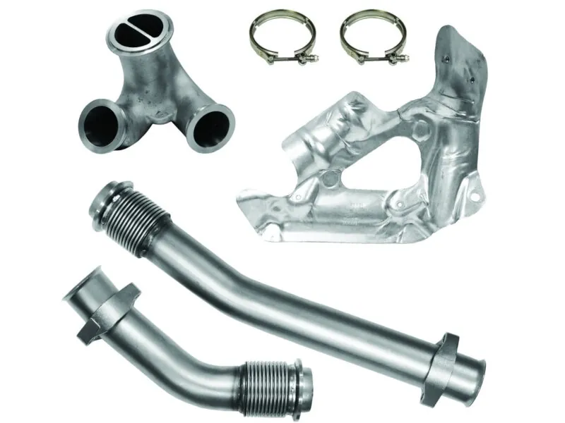 2003-2004 Ford F250 & F350 6.0L BD Diesel Turbo Up-Pipe Kit wtih EGR Connector | 1043917