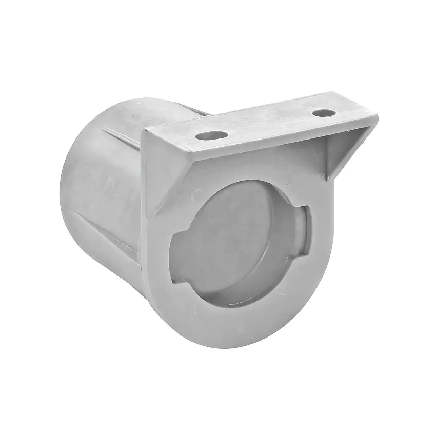 Wesbar Plug Holder, 7-Way Round Pin Trailer Connector, Trailer End