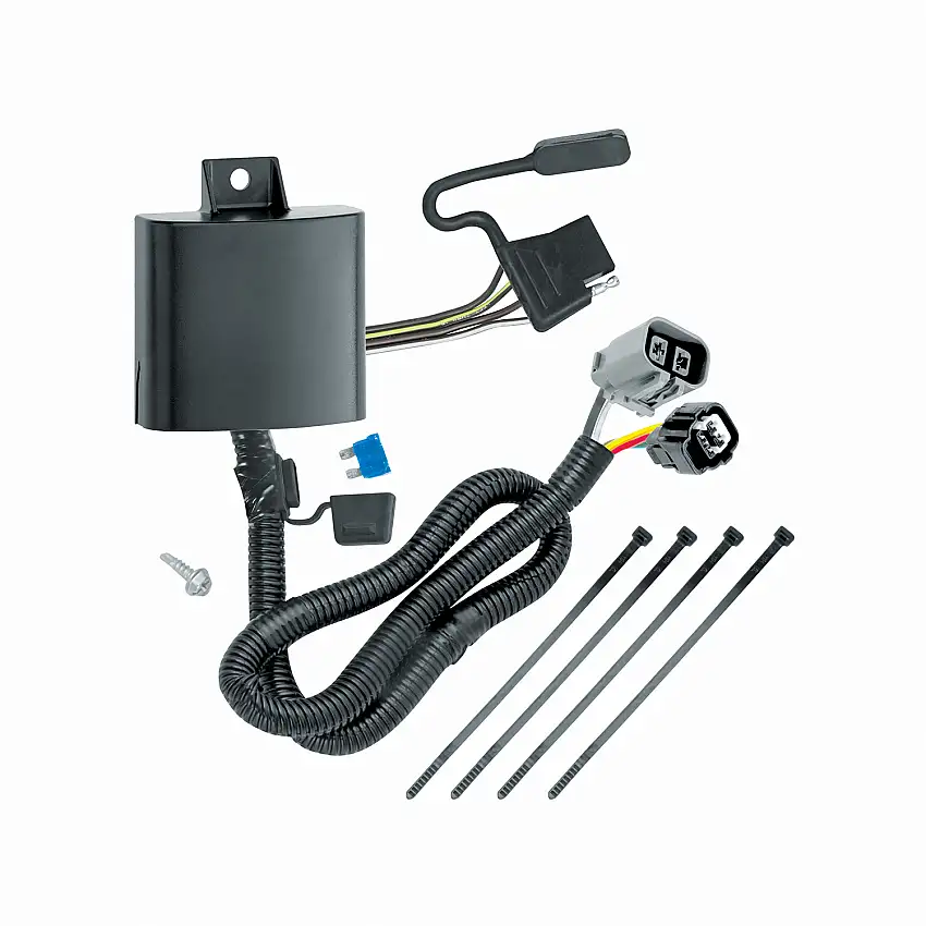 Tekonsha Tow Harness, 4-Way Flat, w/Circuit Protected ModuLite HD Module TK118269
