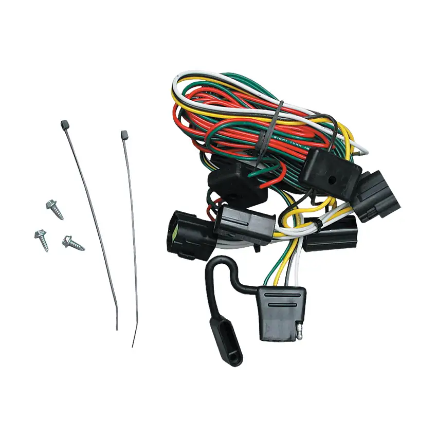 Tekonsha T-One T-Connector Harness, 4-Way Flat, w/Converter TK118360