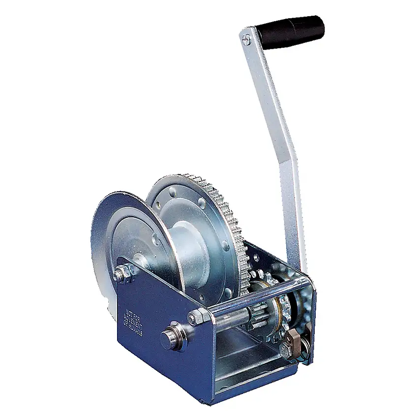 Fulton Brake Winch, 1,500 lbs. Capacity,, No Strap Deluxe