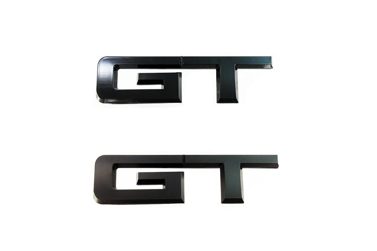 2015-2023 Ford Mustang UPR Products Rear GT Emblem (Gloss or Matte Black) | FL-EM0005GT