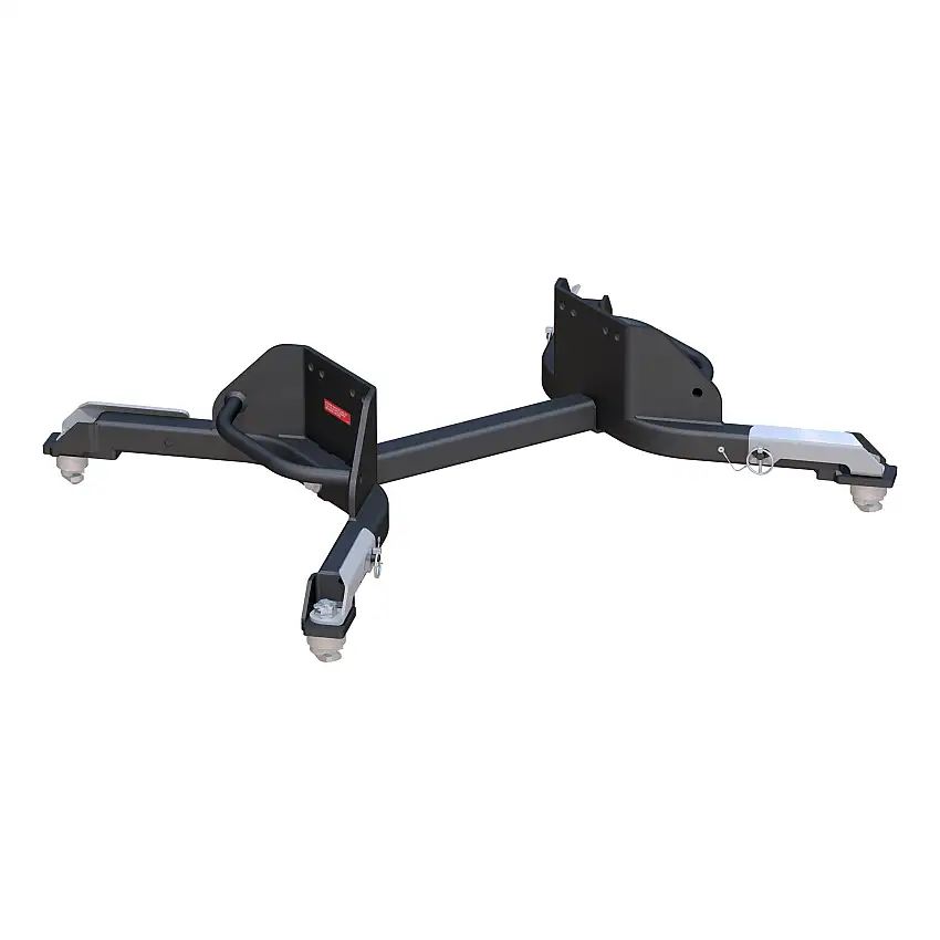 CURT Puck System 5th Wheel Legs, Select Ram 2500, 3500, 8' Bed, 25K Fifth Wheel Trailer Hitch Mount Leg