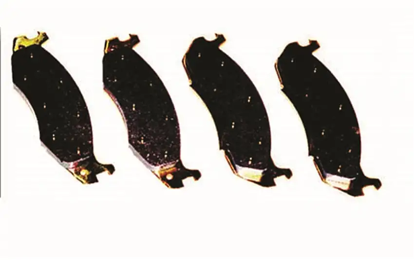 Omix-ADA Brake Pad Set Front (Semi-Metallic) For 1982-96 Jeep CJ7 CJ8 Wrangler And Cherokee 16728.03