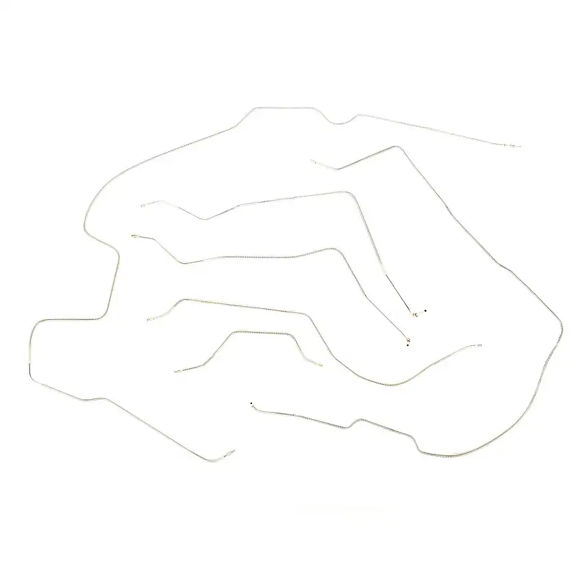 Omix-ADA Brake Line Set Steel For 1981-86 CJ7 With Power Front Disc Brakes No Automatic 16737.45