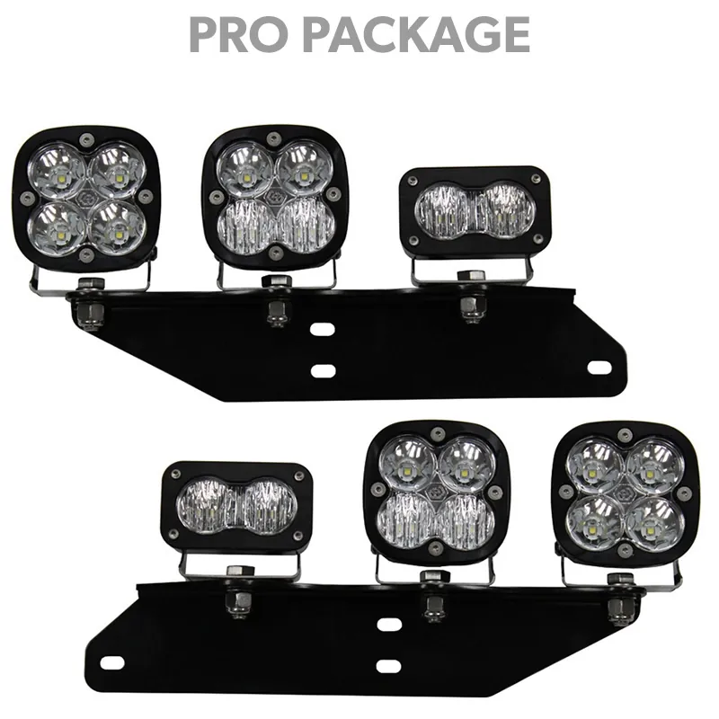 2017-2020 Ford Raptor Baja Designs Pro Fog Light Bucket Off-Road Lighting Package | 447566