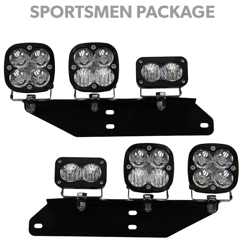 2017-2020 Ford Raptor Baja Designs Sportsmen Fog Light Bucket Off-Road Lighting Package | 447564