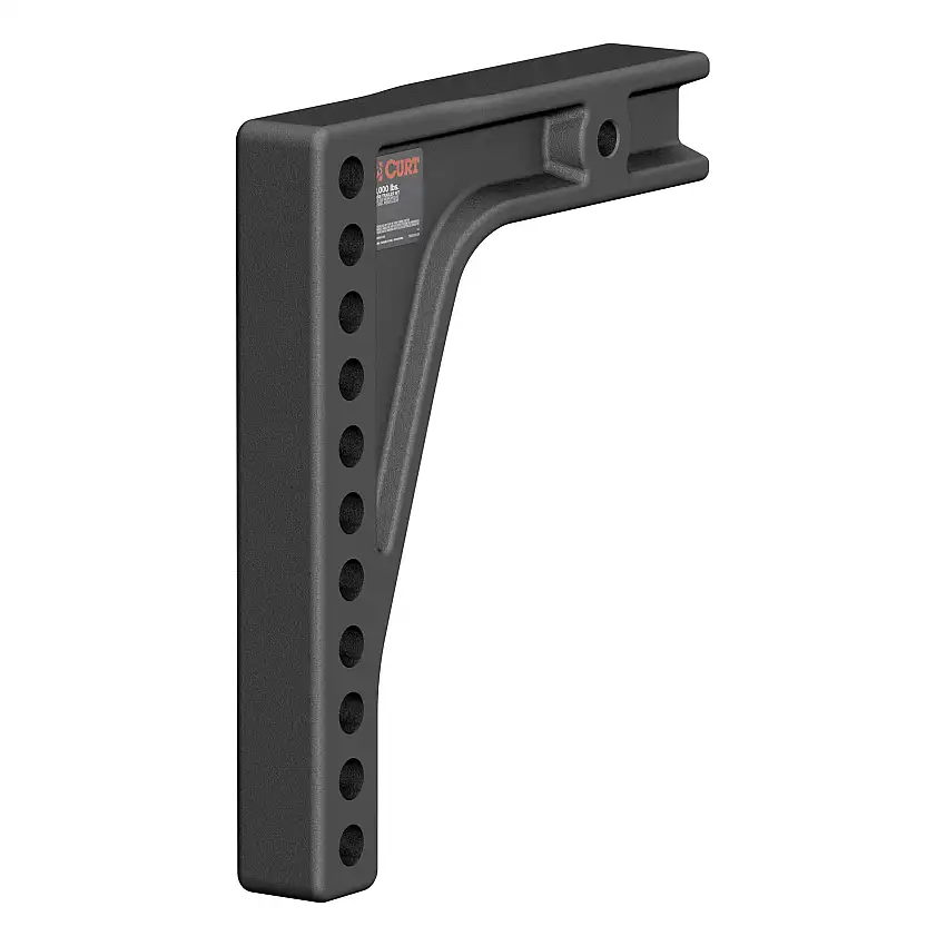 CURT Weight Distribution Shank (2-1/2" Shank, 8" Drop) Trailer Hitch