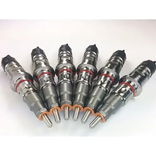 Dynomite Diesel 10-20HP Economy Series New No Core Injector Set 07.5-18 Ram 6.7L Cummins