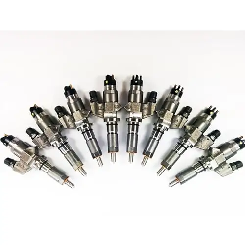 Dynomite Diesel 10-20HP Economy Series New No Core Injector Set 01-04 6.6L GM Duramax LB7
