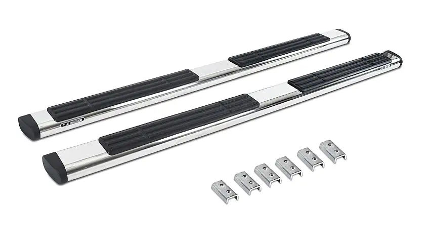 Go Rhino 686443280PS 6" OE Xtreme Side Steps with Mounting Brackets Kit