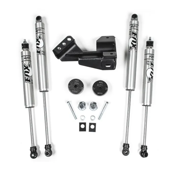 2017-2019 Ford F250 & F350 4WD BDS 2 inch Leveling Kit with FOX Shocks | 1519FS