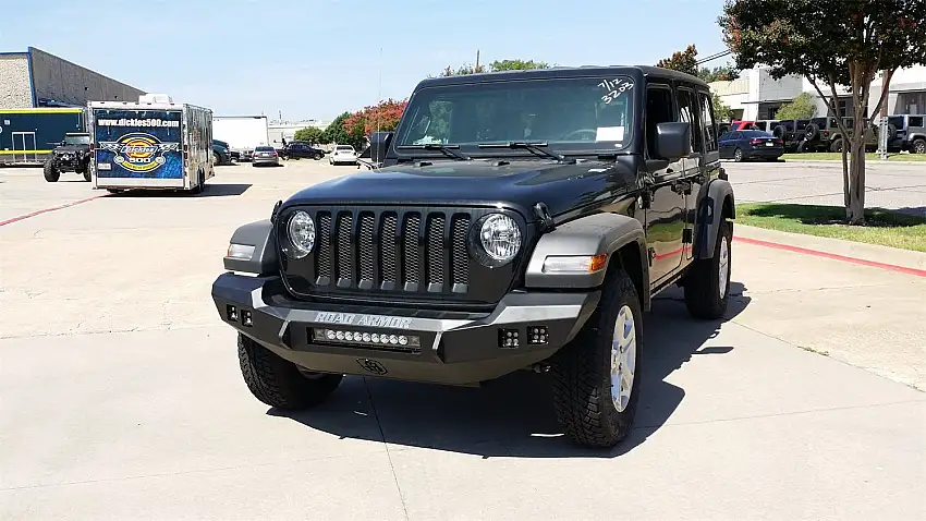 Road Armor 5184F0B Stealth Winch Front Bumper Sport/Sahara