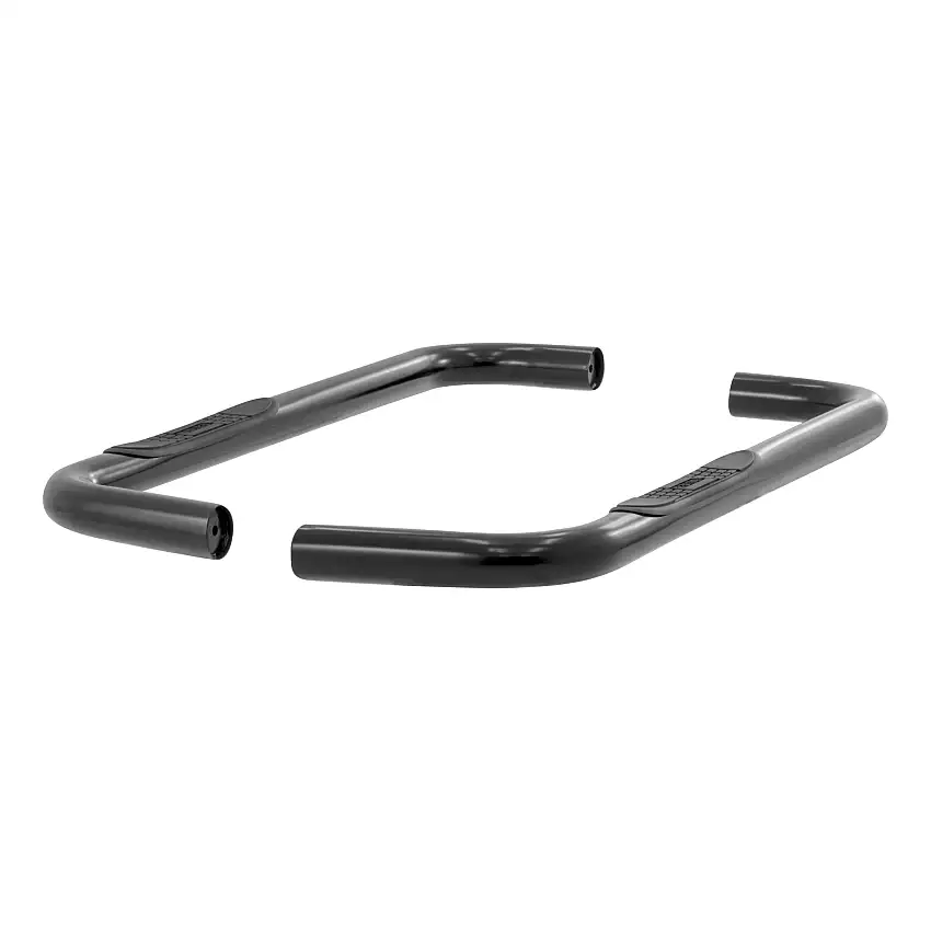 ARIES 203003 3-Inch Round Black Steel Nerf Bars, No-Drill, Fits Select Mazda B-Series, Ford Ranger