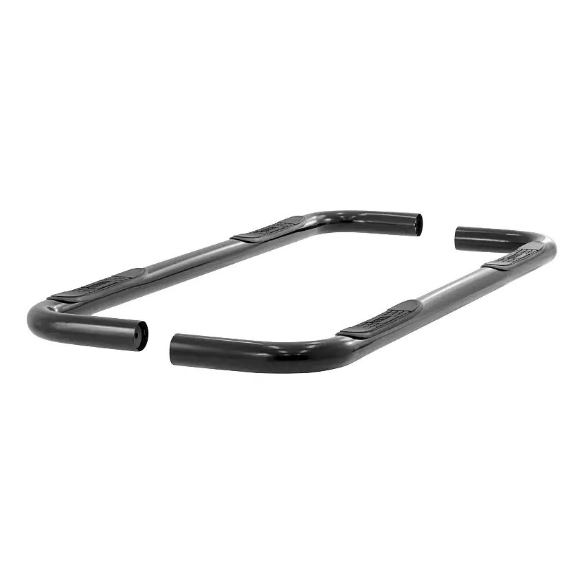 ARIES 204039 3-Inch Round Black Steel Nerf Bars, No-Drill, Fits Select Chevrolet Suburban