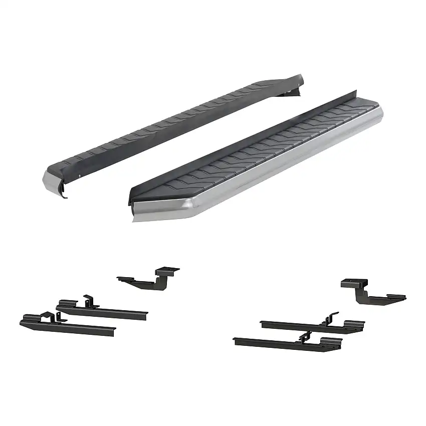 ARIES 2051037 AeroTread 5 x 70-Inch Polished Stainless SUV Running Boards, Select Nissan Rogue