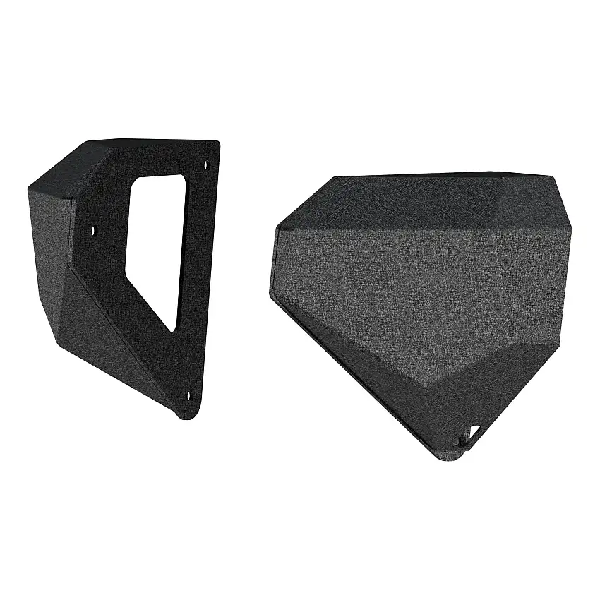 ARIES TrailChaser Jeep Wrangler, Gladiator Aluminum Front Bumper Corners Bumper