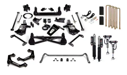 7-Inch Premier Lift Kit with Elka 2.5 Shocks for 11-19 Silverado/Sierra 2500/3500 2WD/4WD Cognito Motorsports Truck 210-P1174