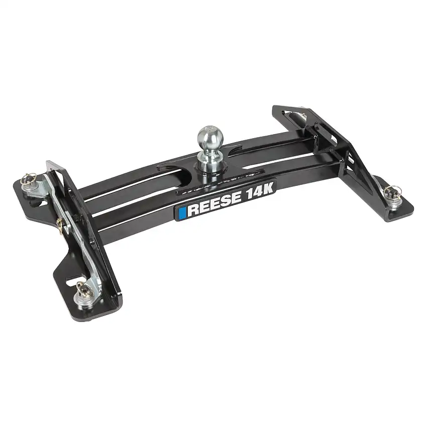 Reese Max Duty Gooseneck Hitch, 14,000 lbs. capacity, 2-5/16 in. Ball Included, Exclusive use with REESE Max Duty Underbed Mounting System