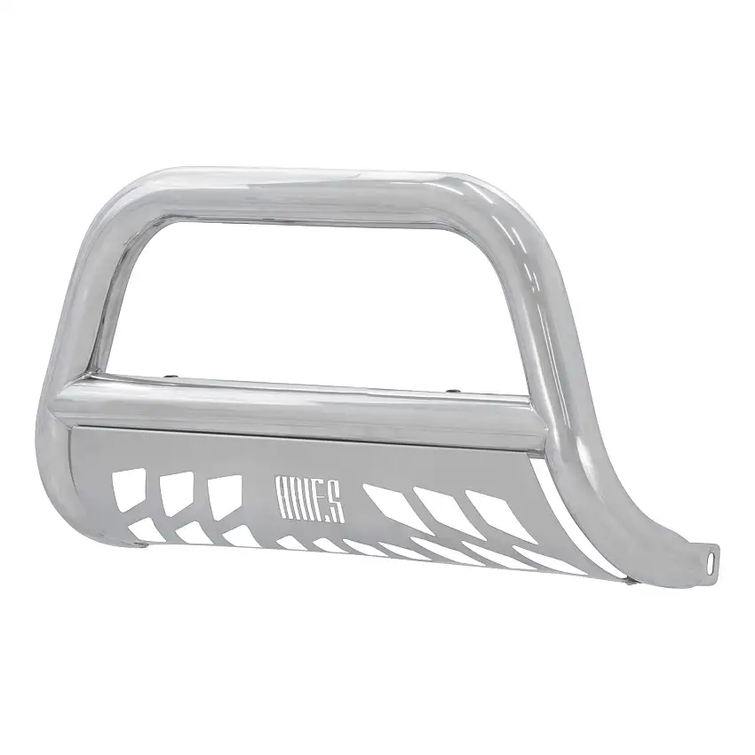 ARIES 3" Polished Stainless Bull Bar, Select Ford Expedition, F-150, Lincoln Mark LT Brush Guard