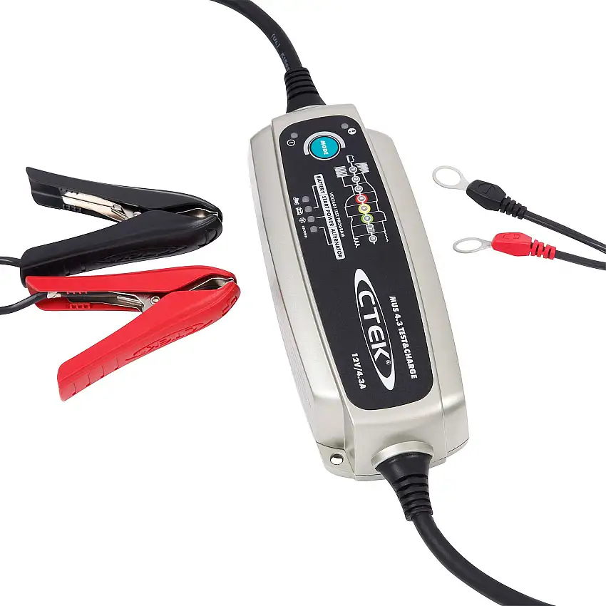 MUS 4.3 Battery Test & Charge by CTEK