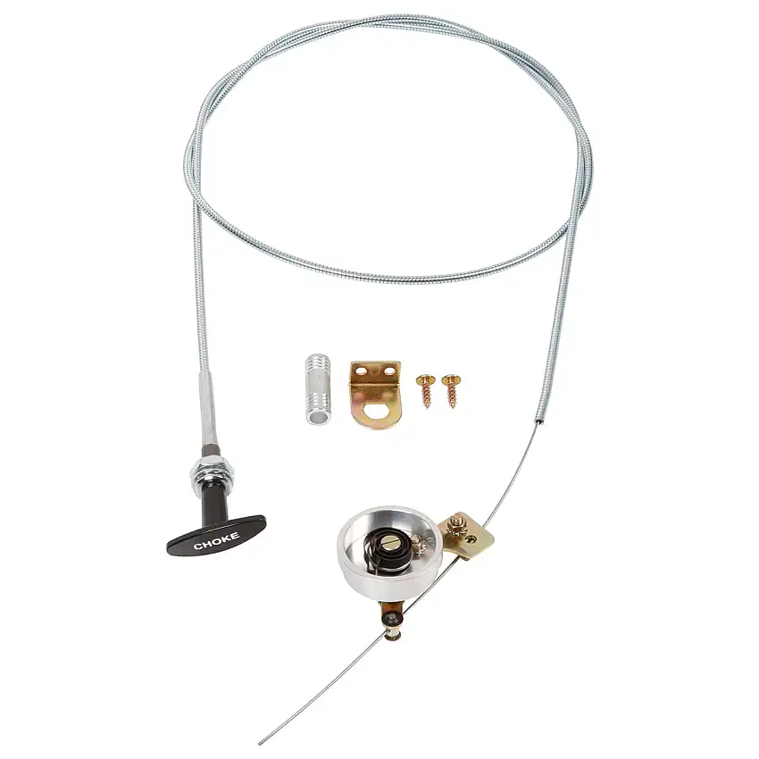 Manual Choke Conversion, Single Carburetor