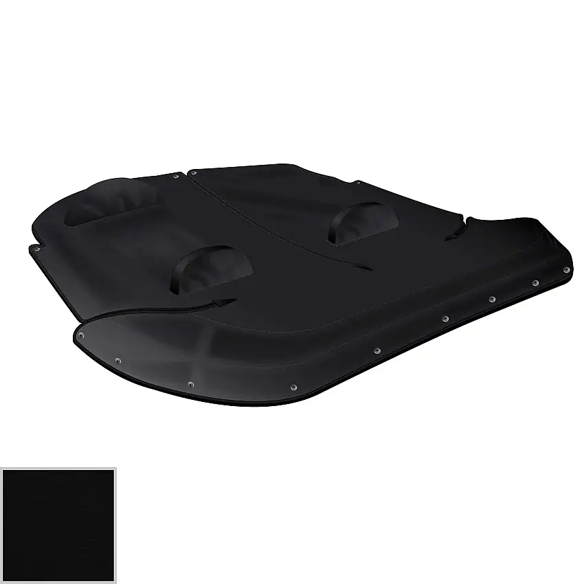 Tonneau Cover, Stay-Fast, Black/Black