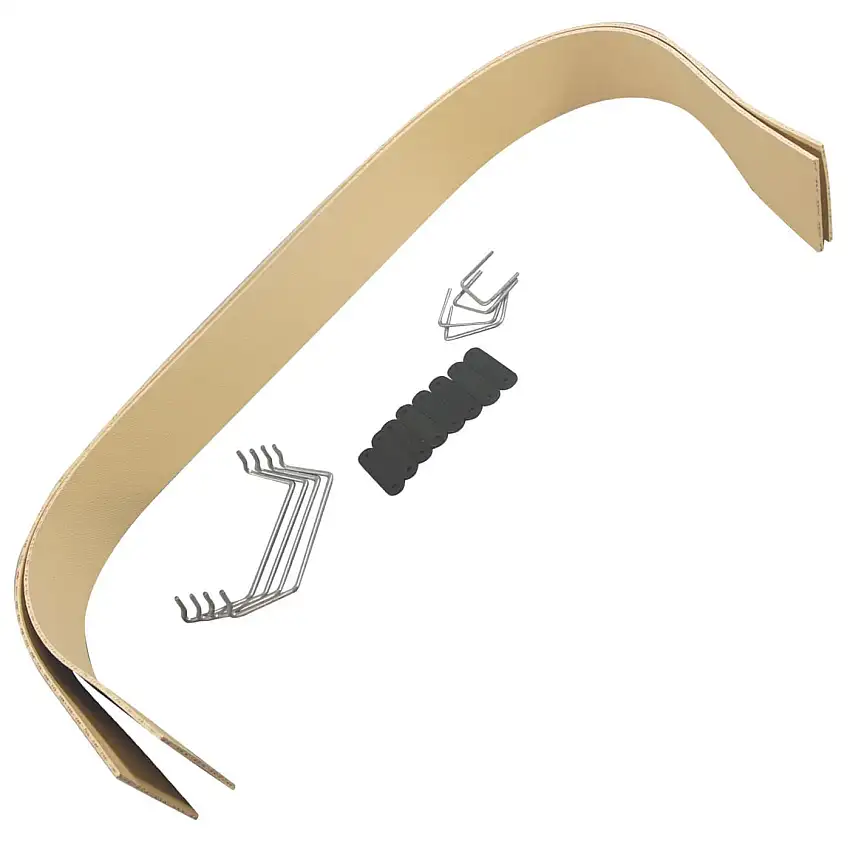 Lumbar Strap Webbing Pair, w/ Clips