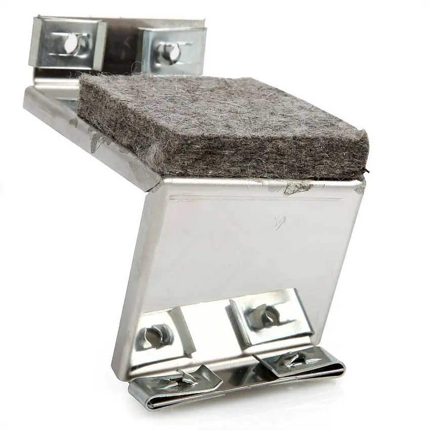 BRACKET, glass stop, left