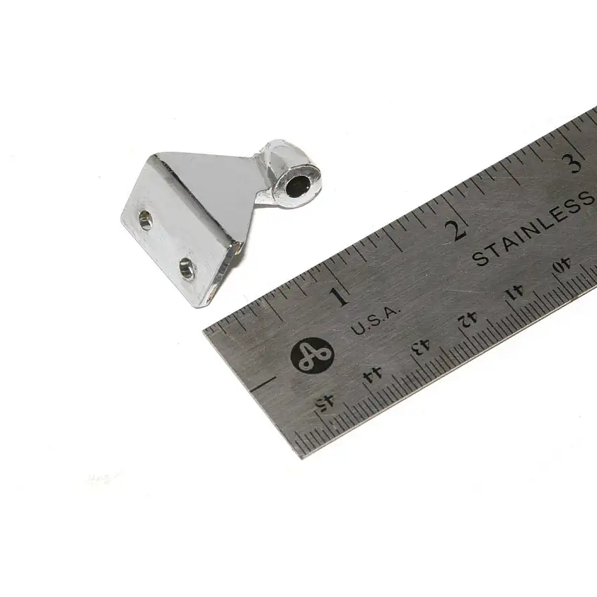 TOP PIVOT, lower half, right, stainless assembly