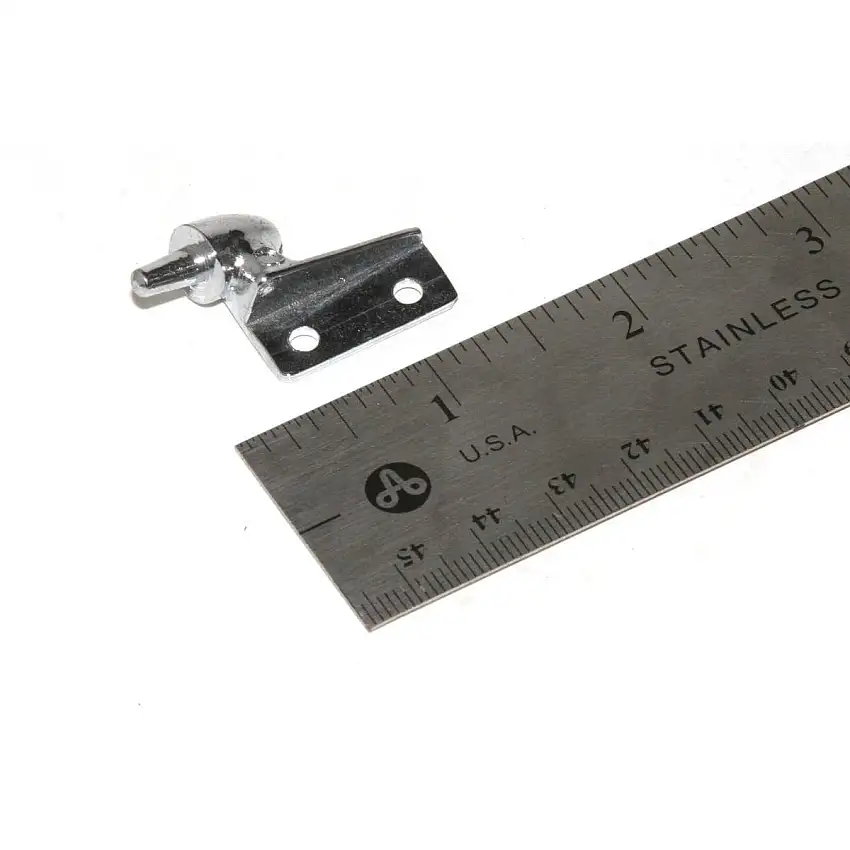 TOP PIVOT, upper half, left, stainless assembly