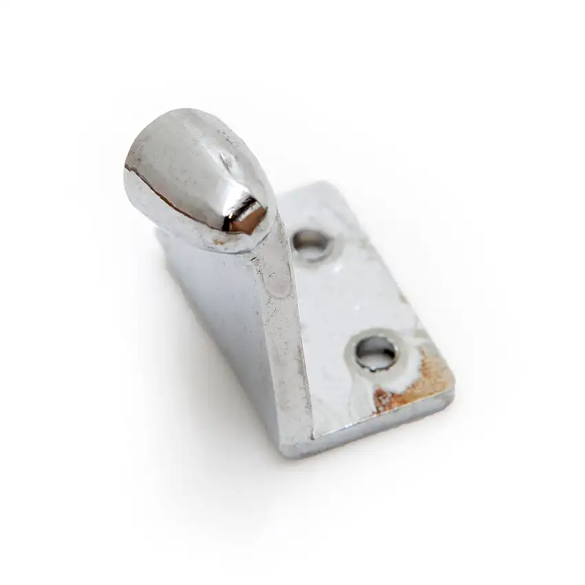TOP PIVOT, lower half, left, stainless assembly