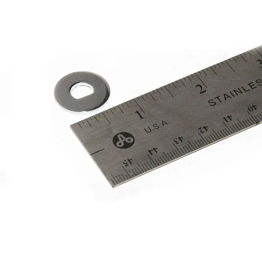 'D' WASHER, lock nut