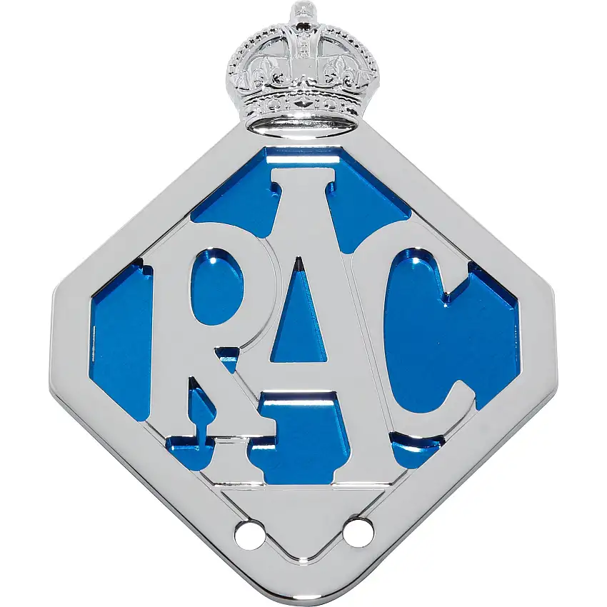 RAC Chrome Badge