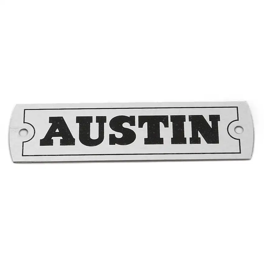 ALLOY PLATE, Austin