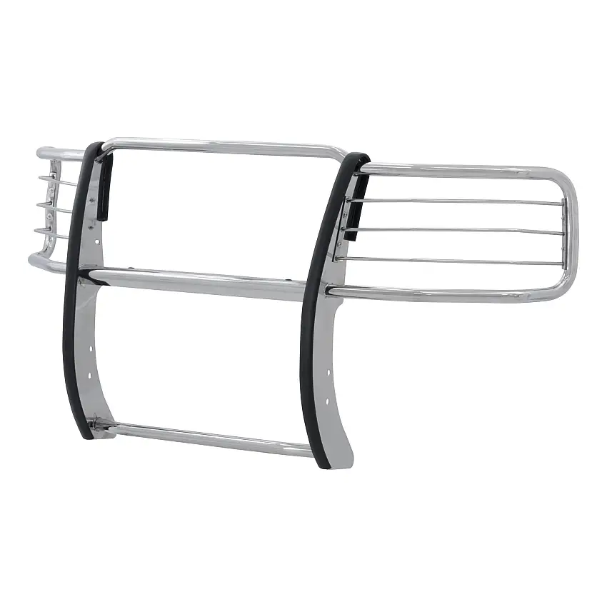 ARIES 4090-2 1-1/2-Inch Polished Stainless Steel Grille Guard, No-Drill, Select Chevrolet Silverado 1500