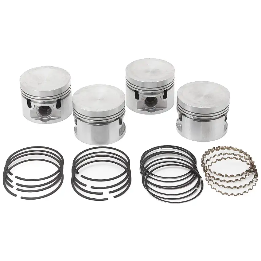 PISTON & RING SET, .060", 2.4" long, aftermarket (8.7:1)