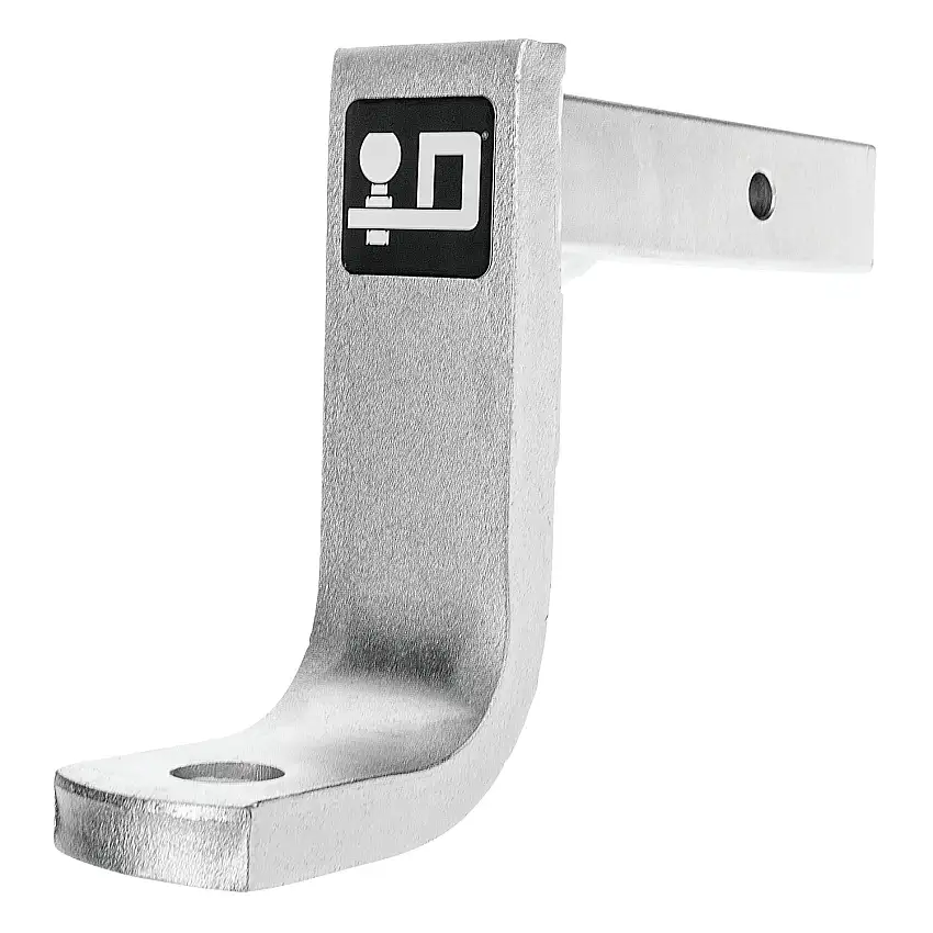 Draw-tite Trailer Hitch Ball Mount, Fits 2 in. Receiver, 8 in. Drop, 7 in. Rise, 12,000 lbss. Capacity, Black