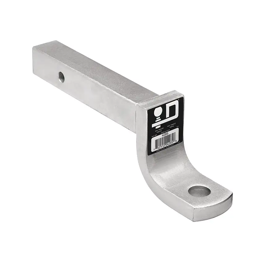 Draw-tite Trailer Hitch Ball Mount, Fits 2 in. Receiver, 4 in. Drop, 3 in. Rise, 12,000 lbss. Capacity, Black DT4285