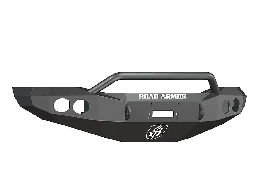 Road Armor 44074B Stealth Winch Front Bumper