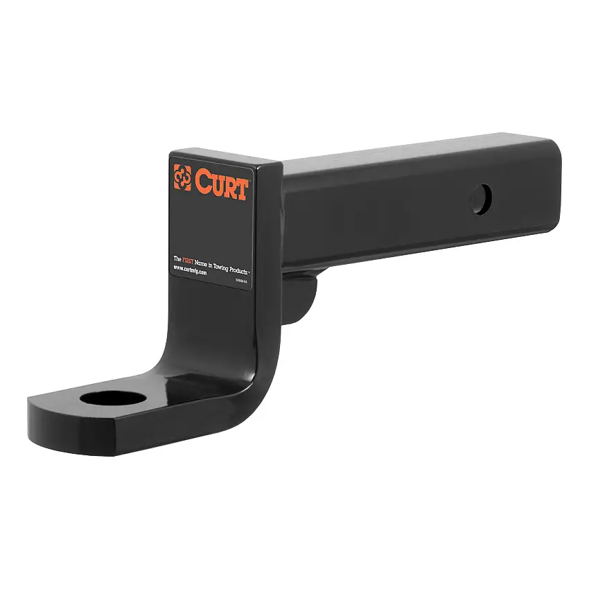 CURT Class 4 Ball Mount (2" Shank, 10,000 lbss., 4" Drop, 9-3/8" Long) Trailer Hitch Ball Mount