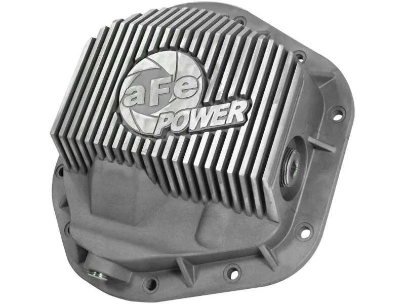 1999-2016 Ford F250 & F350 7.3/6.0/6.4 aFe Power Street Series Front Differential Cover (Raw Finish) | 46-70080