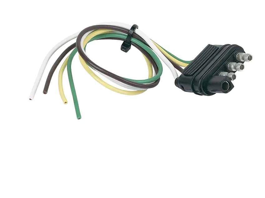 Hopkins 4-Wire Flat Trailer End Connector 48115