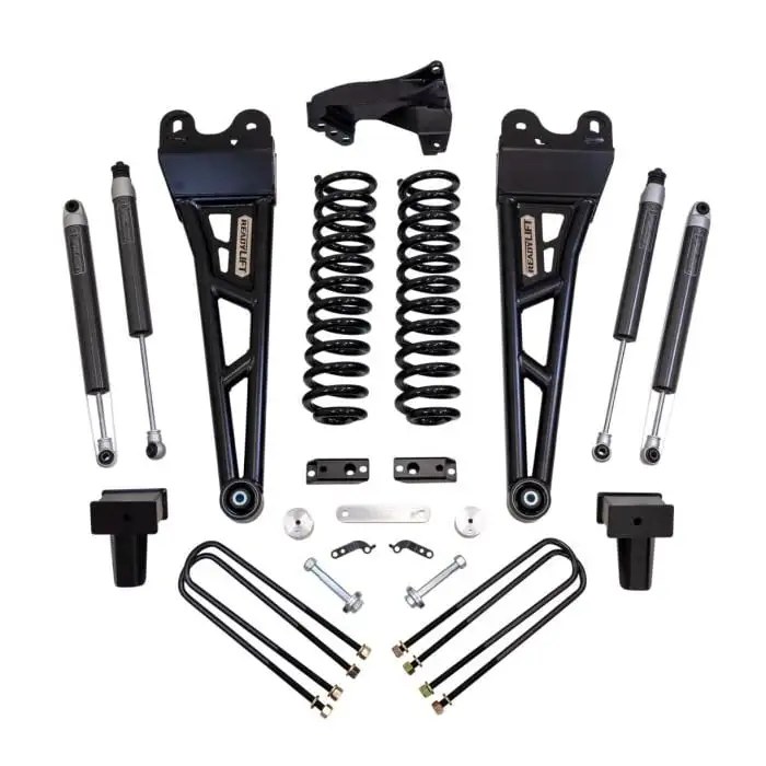 ReadyLIFT 4" Coil Spring Lift Kit with Falcon Shocks and Radius Arms | 17-22 Ford 6.7L Powerstroke
