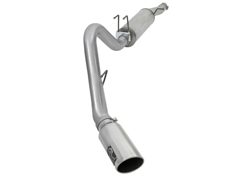 2017-2026 Ford F250 & F350 Gas SuperCrew Short Bed aFe Power Mach Force-XP 4 inch Cat-Back Exhaust (409) | 49-43086-P