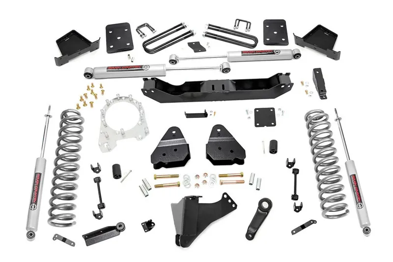 2017-2019 Ford F250 4WD Rough Country 4.5 inch Lift Kit RC-| 55020