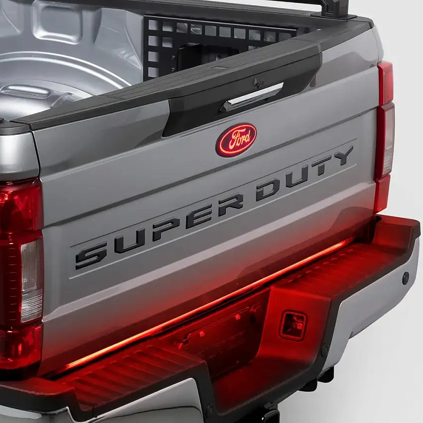Putco Tailgate Lettering Kit | Black Or Stainless 20-22 Ford F-250 / F-350 / F-450 SuperDuty