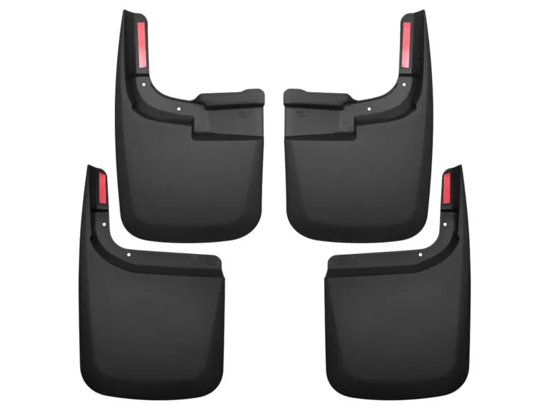 2017-2026 Ford F250 & F350 Husky Front & Rear Mud Guards (without OE Fender Flares) | 58466