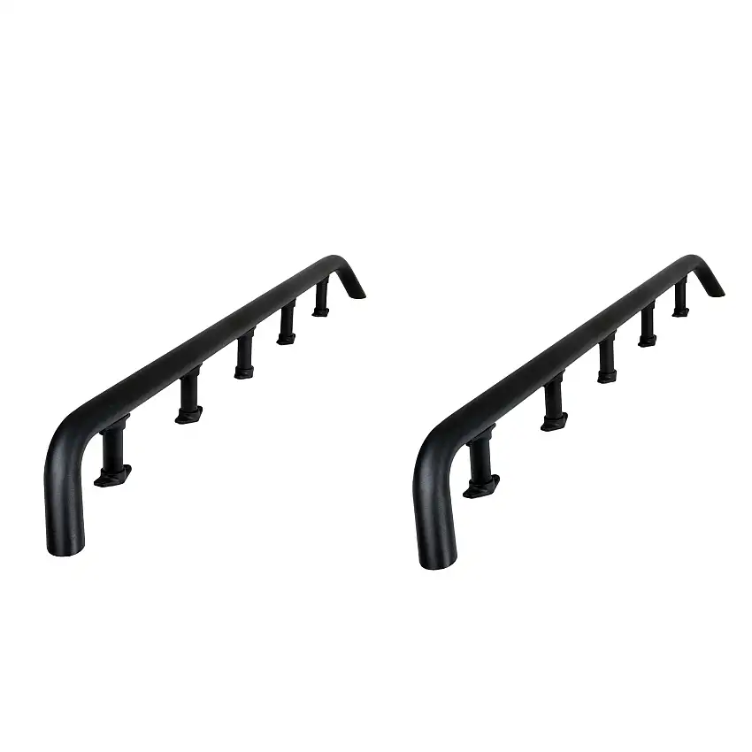 Go Rhino 5935061T SRM500 Dual Rail Kit for 65" Long x 52" Wide Long Rack - Rails only